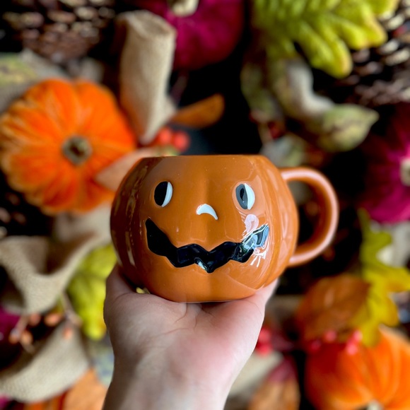 LAST ONE✨NEW🎃Target Hyde and Eek 2023 Halloween Pumpkin Jack o Lantern Mug🍂 - Picture 3 of 11